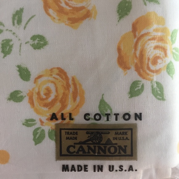 70s Floral Sheet NOS - Picture 3 of 11